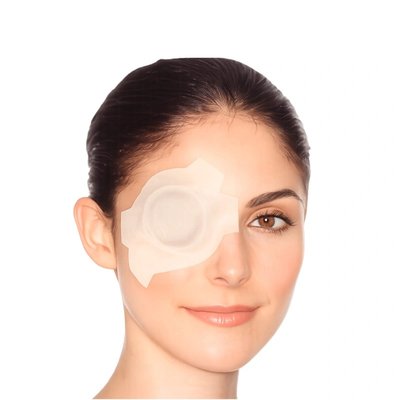 Pro-ophta D, elastické oční krytí s neprůsvitnou vrstvou, 1 ks