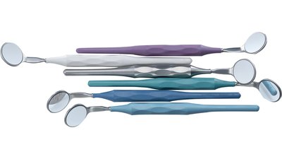 ERGOform Griffe - Stück 135 mm, SS-Gewinde, PEEK Kunststoff, türkisgrün