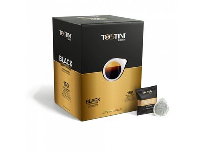 Tostini BLACK espresso E.S.E. POD káva 150ks
