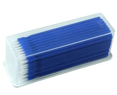Ohebné štětečky na lepení modré (balení 100 kusů)