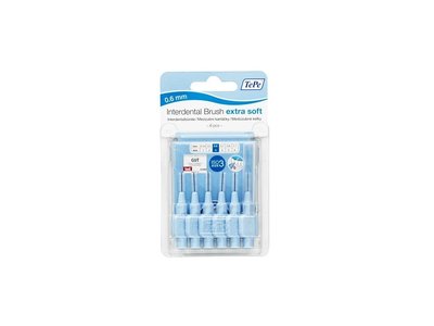 TePe Extra Soft 0,6 mm světle modré 6 ks