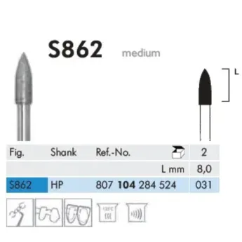 MEISINGER diamant S862/031/104 5ks