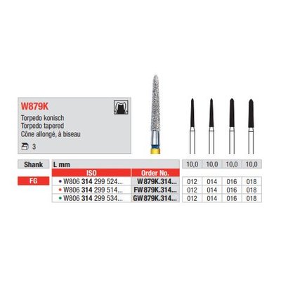 Diamant FG White Tiger W879K.012 (3ks/bal)