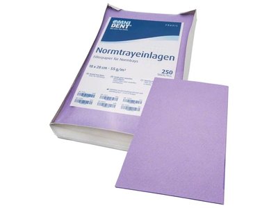 OMNI Ubrousky pro tácky, krepové, 250ks lila