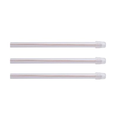 Savky Monoart s odnímatelnou koncovkou 15 cm bílé 100 ks