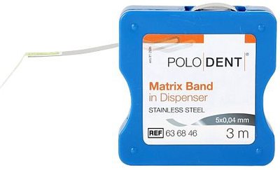 Polodent matricová páska nerezová 5/0,04 mm