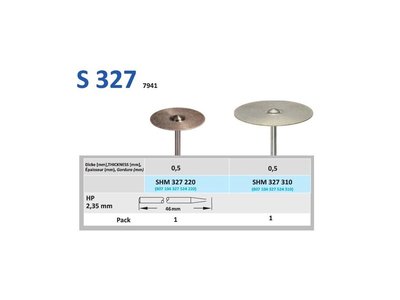 Disk ze sintrovaných diamantů, SHM327, průměr 2,2cm, zrnitost normal