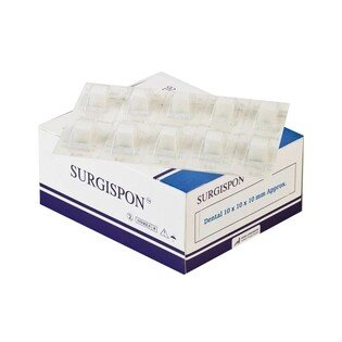 Surgispon Dental 24szt tampon kolagenowy kostka 1x1x1cm