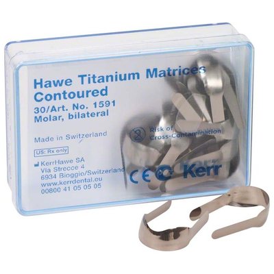Matrice Hawe Titanium Contoured 1591, 30ks