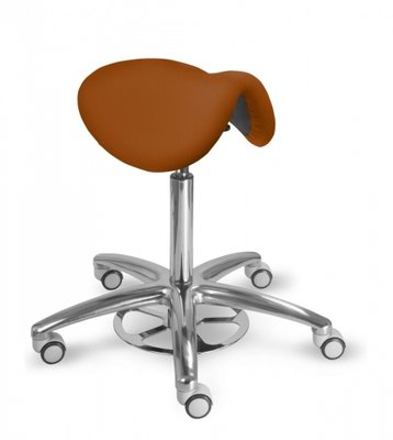 MAYER Stolička sedlová 1213G Clean, oranžová - Silvertex