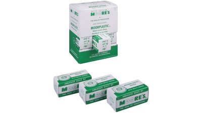 MOORPLASTIC® Snap-on-off Scheiben - Packung 200 Stück Garnet, mittel, Ø 16 mm