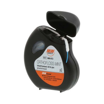 M+W Orthofloss Mint zubní vlákno 50ks