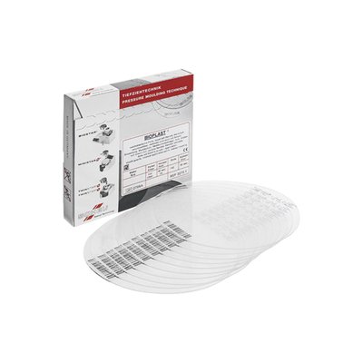 Bioplast transparent 1,0 mm (10 ks)