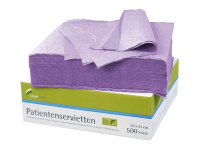 Ochranné roušky pro pacienty Smart, 500ks fialové (116400)