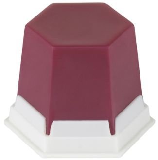 Geo Sticky Wax pink transparent