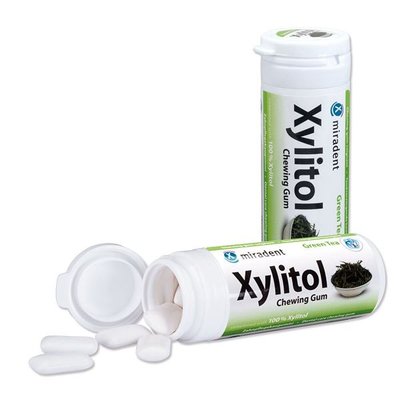 Hu-Fa Xylitol žvýkačky,30 ks - zelený čaj BONUS (5)