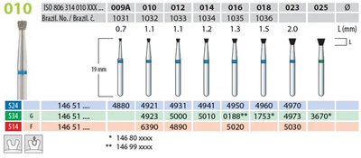 Brousek diamantovaný T 806.314.010.524.023