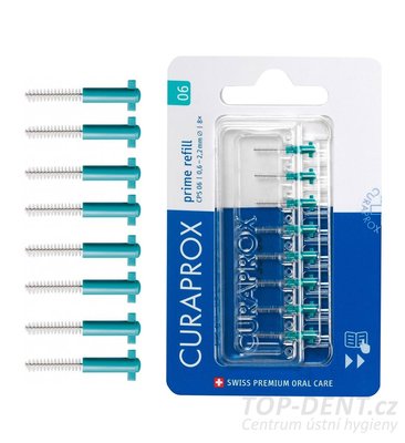 Curaprox CPS 06 Prime REFILL mezizubní kartáčky, 8 ks (blistr)