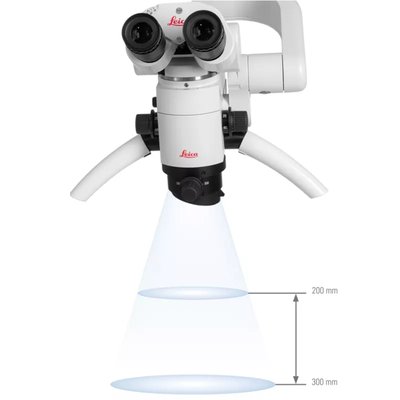 Mikroskop Leica M320 + ErgoWedge 5-25 + kamera Full HD + Multifoc 200-300 mm - pakiet Advanced I