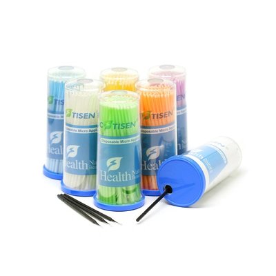 Microbrush, 100 ks - Fine - 1,5 mm, žlutá