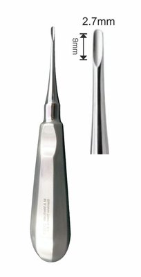 Elevátor Appexo rovný 2,7/9mm