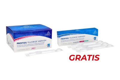 Profisil Fluoride 0,5 ml x 50 szt. (jagodowy) + 6 sztuk GRATIS