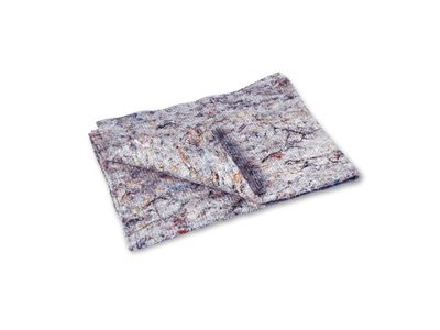 Q-hadr na podlahu, netkaný šedý