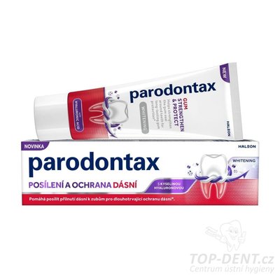 Parodontax Whitening Posílení a ochrana dásní zubní pasta s kys. hyaluronovou 75ml