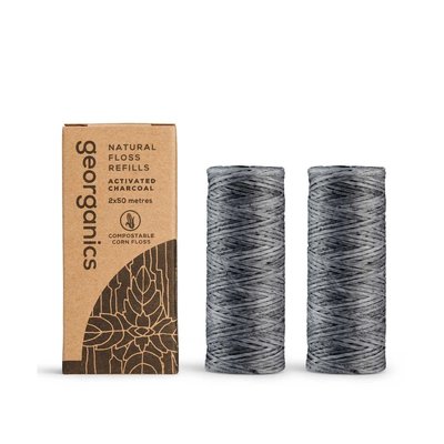 Georganics Activated Charcoal náhradní náplň 2x50 m