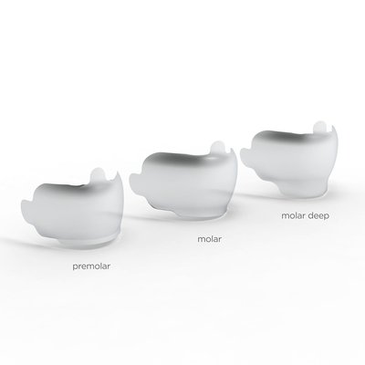 QuickmatFIT anatomické sekční matrice 0,04mm 50ks (moláry)