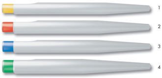 EasyPost - čepy, 10ks č.1 žluté