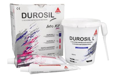 DUROSIL Intro Kit ( L + S + Paste Hardener) President Dental
