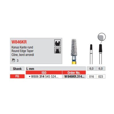 Diamant FG White Tiger W846KR.016 (3ks/bal)