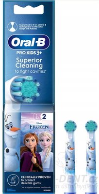 Oral-B Kids PRO EB10S-2 Superior náhradní hlavice FROZEN, 2ks