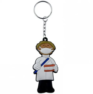 Dentální klíčenky zubař balení po 6 ks