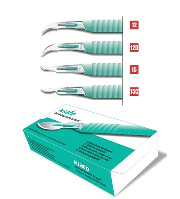 Jednorázové sterilní skalpely KIATO - Typ 15