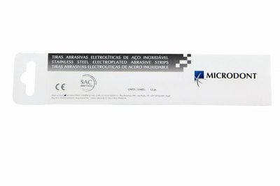 Paski metalowe ścierne 12 szt. Microdont