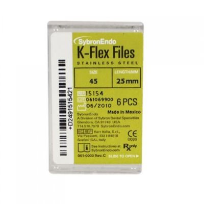K-FLEX 6 ks SybronEndo vel. 45, 25 mm