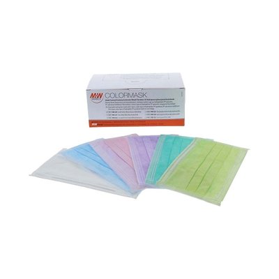 M+W Ústenka Colormask 50 ks modrá (vázací)