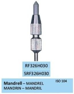 HORICO mandrel na leštiace gumy 3,0 mm