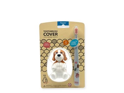 FLIPPER set Pejsek, kryt a zubní kartáček