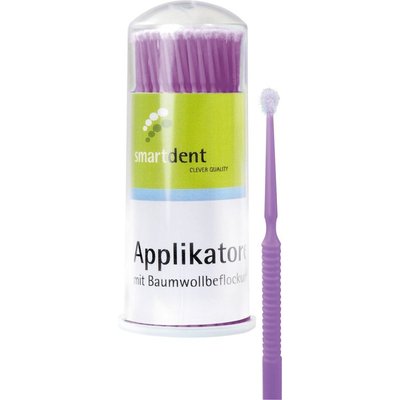 smartdent Mikroaplikátory Ultrafine Světle Fialová 100ks 4+1 Zdarma