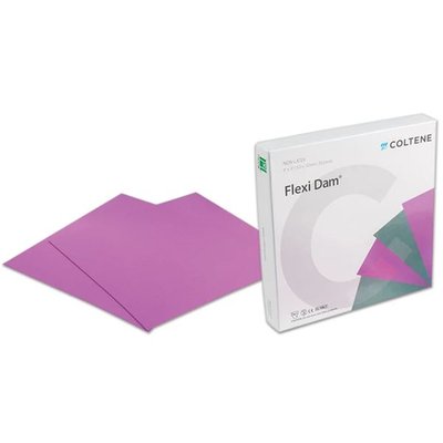 Flexi Dam Hygenic Non Latex fialový (152 x 152mm), 30ks