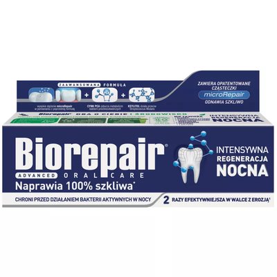 Pasta BIOREPAIR Night intensywna odbudowa nocą 75ml