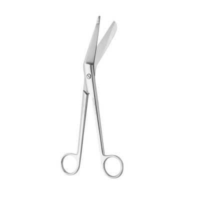 Nůžky na obvazy lomené; 230 mm