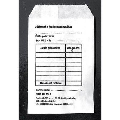 DITIS Sáček s potiskem na rtg snímky