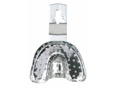 OMNI Ehricke otiskovací lžíce perforovaná, HČ vel.1 - BO/1