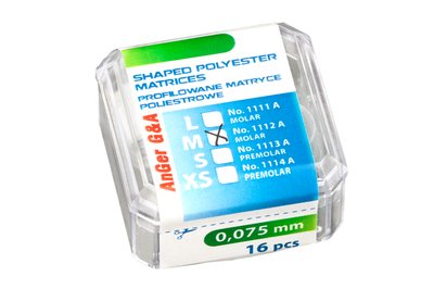 Matryce poliestrowe profilowane Anger 0,075 mm - M