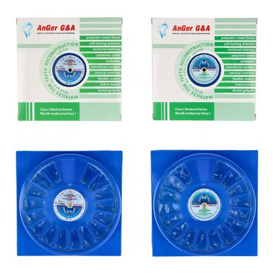 Korony poliestrowe zestaw 32 szt. Anger - kły