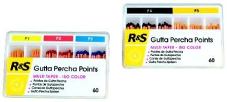 Gutaperčové čapy Multi Taper F2